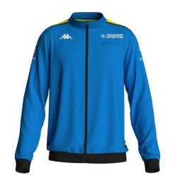 Kurtka z dresu Kappa Aprisax Trackhouse. Niebieskie kurtki męskie Kappa, l, bez wzorów, z dresówki, eleganckie, bez kaptura. Za 428.50 zł.