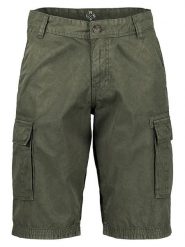 Lerros Bojówki w kolorze oliwkowym rozmiar: W31. Brązowe szorty męskie Lerros, bez wzorów, z bawełny. Za 131.74 zł.