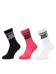 Juicy Couture Skarpety długie Choose JCAXS125717 Kolorowy. Skarpetki damskie Juicy Couture, bez wzorów, z bawełny. Za 79.99 zł.