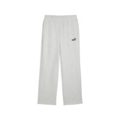 Damskie spodnie z prostymi nogawkami i małym logo No. 1 Essentials Comfort PUMA. Czarne spodnie materiałowe damskie Puma, bez wzorów, eleganckie. Za 229.00 zł.