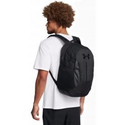 Plecak miejski sportowy Under Armour HUSTLE 6.0. Czarne plecaki damskie Under Armour, bez wzorów. W wyprzedaży za 169.00 zł.