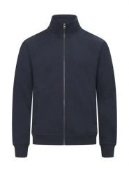 Clique Miami Cardigan Kardigan rozpinany z bawełny i recyclingu. Niebieskie kardigany męskie CLIQUE, xl, bez wzorów, z bawełny, bez kołnierzyka. Za 212.17 zł.
