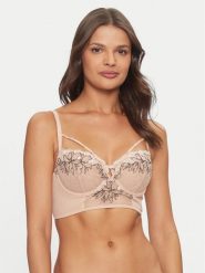 Chantelle Biustonosz z fiszbiną Spice C22BK6 Beżowy. Brązowe biustonosze Chantelle, bez wzorów, z syntetyku. Za 259.99 zł.