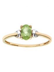 Diamant Exquis Złoty pierścionek z perodytem rozmiar: 48. Żółte pierścionki damskie Diamant Exquis, złote. Za 1,304.99 zł.