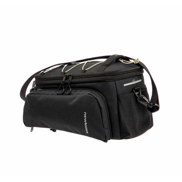Torba na bagażnik Newlooxs Sports Racktime 2 31L. Czarne torby męskie na ramię NEW LOOXS, bez wzorów, z materiału, na ramię, duże. Za 488.95 zł.