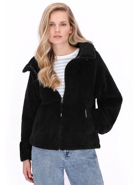 Schmuddelwedda Kurtka polarowa w kolorze czarnym rozmiar: S. Czarne kurtki damskie Schmuddelwedda, s, bez wzorów, z polaru, bez kaptura. Za 167.67 zł.