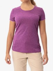 Koszulka szybkoschnąca damska Vaude Essential T-Shirt. Czerwone t-shirty damskie Vaude, m, bez wzorów, z materiału, bez kołnierzyka. Za 142.99 zł.