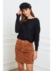 Joséfine Sweter "Irene" w kolorze czarnym rozmiar: M. Czarne swetry klasyczne damskie Joséfine, m, z kaszmiru, bez kołnierzyka. Za 122.09 zł.