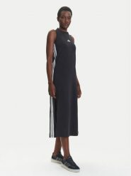 Adidas Sukienka codzienna Essentials 3-Stripes JE1208 Czarny Regular Fit. Czarne sukienki damskie Adidas, na co dzień, m, bez wzorów, z bawełny, bez kołnierzyka, bez ramiączek, proste. Za 179.99 zł.
