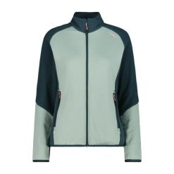 Damska rozpinana polarowa bluza CMP. Niebieskie bluzy bez kaptura damskie CMP, xs, z materiału. Za 274.50 zł.