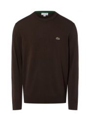 Lacoste Męski sweter Mężczyźni Bawełna brązowy jednolity, 3. Brązowe swetry męskie Lacoste, m, bez wzorów, z bawełny, bez kołnierzyka. Za 649.95 zł.