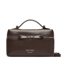 Torebka Emporio Armani. Szare torebki klasyczne damskie Emporio Armani, bez wzorów, bez dodatków. Za 1,404.00 zł.
