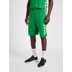 Spodenki do koszykówki Hummel Core XK. Zielone szorty męskie HUMMEL, bez wzorów, sportowe. Za 139.00 zł.