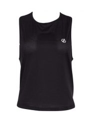 Dare 2b Top sportowy "Meditate" w kolorze czarnym rozmiar: 40. Czarne topy damskie Dare 2b, bez wzorów, z materiału, bez ramiączek. Za 28.24 zł.