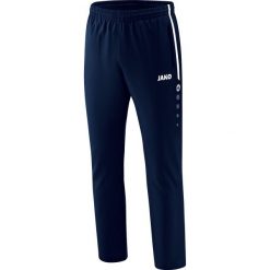 Spodnie dresowe Jako loisir Competition 2.0. Niebieskie spodnie dresowe męskie Jako, bez wzorów, z dresówki. W wyprzedaży za 169.50 zł.
