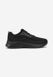 Czarne Buty Sportowe Sznurowane z Siateczki Arsavia. Czarne buty sportowe na co dzień męskie Born2be, z materiału, bez zapięcia. Za 79.99 zł.