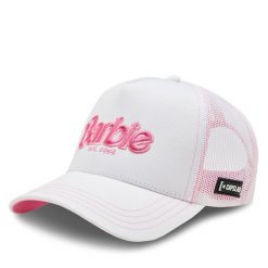 Czapka z daszkiem Capslab. Białe czapki z daszkiem damskie CapsLab, bez wzorów. Za 109.99 zł.