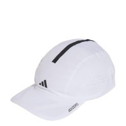 Czapka Runningxadizero Lightweight CLIMACOOL. Białe czapki męskie Adidas, bez wzorów. Za 129.00 zł.