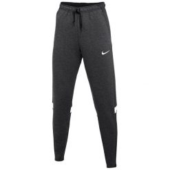 Spodnie sportowe męskie Nike Strike 21 Fleece Pants. Szare spodnie dresowe męskie Nike, z bawełny. Za 239.99 zł.