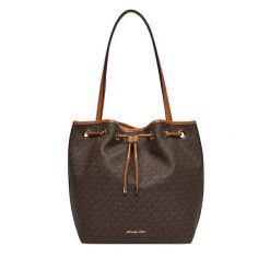 Torebka MICHAEL Michael Kors. Brązowe torebki klasyczne damskie MICHAEL Michael Kors, bez wzorów, bez dodatków. Za 1,259.00 zł.