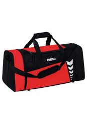 Torba sportowa Erima Six Wings. Czarne torby męskie na ramię Erima, bez wzorów, z poliesteru, na ramię. Za 149.99 zł.