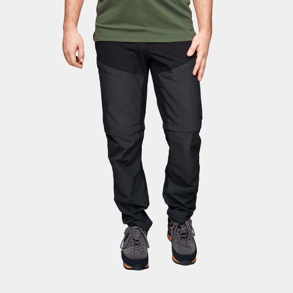 Spodnie trekkingowe męskie odpinana nogawka Alpinus Gisarak. Czarne szorty męskie Alpinus, na jesień, bez wzorów, z materiału, eleganckie. Za 279.00 zł.