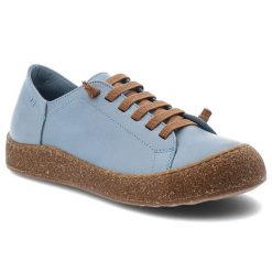 Półbuty damskie Ravini, ze skóry naturalnej licowej cholewka sznurowanie wygodna podeszwa casual, niebieskie, 1301. Niebieskie półbuty damskie Ravini, bez wzorów, ze skóry, casualowe, bez obcasa, na płaskiej podeszwie. Za 309.00 zł.