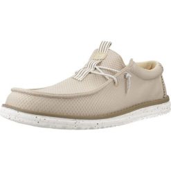 Buty HEY DUDE WALLY MESH NEUTRALS Beżowy. Brązowe buty trekkingowe męskie Hey dude, z meshu, bez zapięcia, trekkingowe. Za 234.99 zł.