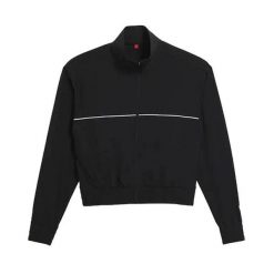 Kurtka z dresu Wilson Team. Czarne kurtki treningowe męskie Wilson, l, bez wzorów, z dresówki, na fitness i siłownię. Za 339.00 zł.