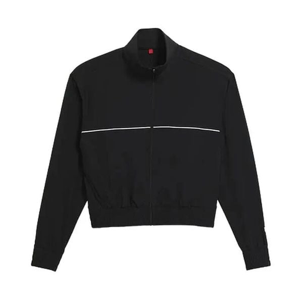 Kurtka z dresu Wilson Team. Czarne kurtki treningowe męskie Wilson, l, bez wzorów, z dresówki, na fitness i siłownię. Za 339.00 zł.