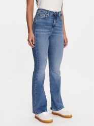 Tommy Jeans Jeansy Sylvia DW0DW19279 Niebieski Flare Fit. Niebieskie jeansy damskie Tommy Jeans. Za 229.99 zł.