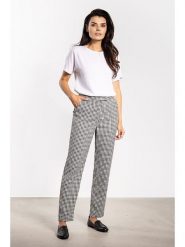 Awama Spodnie chino w kolorze białym rozmiar: XL. Białe spodnie materiałowe damskie Awama, bez wzorów. Za 159.99 zł.