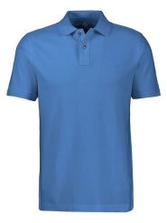 Lerros Koszulka polo w kolorze niebieskim rozmiar: 3XL. Niebieskie koszulki polo męskie Lerros, xl, bez wzorów, z bawełny, bez ramiączek. Za 104.99 zł.