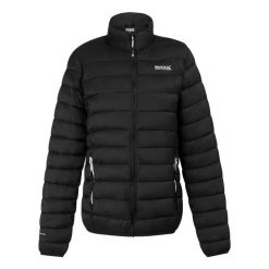 Kurtka Ocieplana Damska Ocieplana Hillpack II. Czarne kurtki damskie Regatta, xl, bez wzorów, z materiału, bez kaptura. Za 140.99 zł.