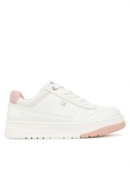Tommy Hilfiger Sneakersy T3A9-33740-1355A Biały. Białe buty sportowe dziewczęce Tommy Hilfiger, bez wzorów, ze skóry, bez zapięcia. Za 229.99 zł.