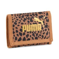 Portfel Puma Phase Aop - X. Brązowe portfele damskie Puma, bez wzorów, z materiału. Za 122.99 zł.
