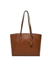 MICHAEL Michael Kors Torebka 30F4GTBT7L Brązowy. Brązowe torebki klasyczne damskie MICHAEL Michael Kors, bez wzorów, ze skóry, bez dodatków. Za 899.99 zł.
