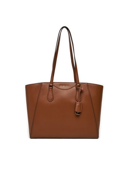 MICHAEL Michael Kors Torebka 30F4GTBT7L Brązowy. Brązowe torebki klasyczne damskie MICHAEL Michael Kors, bez wzorów, ze skóry, bez dodatków. Za 729.99 zł.