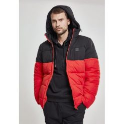 Parka Urban Classic hooded 2-tone. Czarne parki męskie Urban Classics, na zimę, m, bez wzorów. Za 304.50 zł.