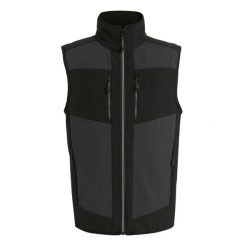 Ocieplana Męska Blok Kolorystyczny Softshell EVolve. Czarne kurtki softshell damskie Regatta, m, bez wzorów, z softshellu, bez kaptura. Za 206.99 zł.