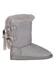 Geographical Norway Kozaki zimowe "Omarie" w kolorze szarym rozmiar: 39. Szare kozaki damskie Geographical Norway, z futra, bez obcasa. Za 86.99 zł.