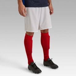 Spodenki piłkarskie Kipsta Viralto Club. Brązowe szorty męskie KIPSTA, z elastanu, bez kołnierzyka. Za 39.99 zł.