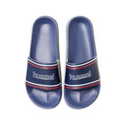 Klapki męskie sportowe na basen Hummel Pool Slide Retro. Niebieskie klapki i japonki męskie HUMMEL. Za 76.00 zł.