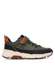 Geox Sneakersy J Flexyper Plus J56LCA 0MEFU C3009 D Khaki. Brązowe buty sportowe chłopięce Geox, ze skóry, bez zapięcia. Za 309.99 zł.