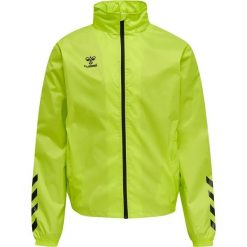 Kurtka ortalionowa piłkarska dla dorosłych Hummel Core XK Spray Jacket. Zielone kurtki damskie HUMMEL, m, bez wzorów, sportowe, bez kaptura. Za 216.85 zł.
