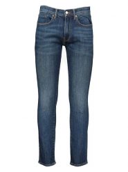 GAP Dżinsy - Skinny fit - w kolorze granatowym rozmiar: W40/L32. Niebieskie jeansy męskie GAP. Za 83.42 zł.