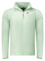 Geographical Norway Bluza polarowa "Tug" w kolorze miętowym rozmiar: XL. Zielone bluzy bez kaptura damskie Geographical Norway, xl, z polaru. Za 53.95 zł.