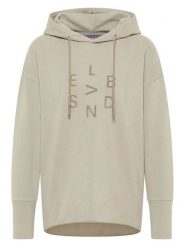 ELBSAND Bluza "Dana" w kolorze beżowym rozmiar: S. Brązowe bluzy z kapturem damskie ELBSAND, s. Za 180.49 zł.