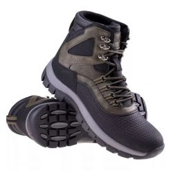 Buty Hi-Tec Blazi Mid M 92800454919 zielone. Zielone buty sportowe na co dzień męskie z gumy, bez zapięcia. Za 298.31 zł.