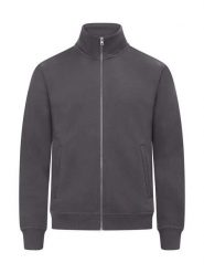Clique Miami Cardigan — rozpinany kardigan unisex z mieszanki bawełny. Szare kardigany męskie CLIQUE, xl, bez wzorów, z bawełny, bez kołnierzyka. Za 212.17 zł.